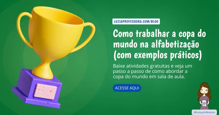 Atividades copa do mundo na alfabetização