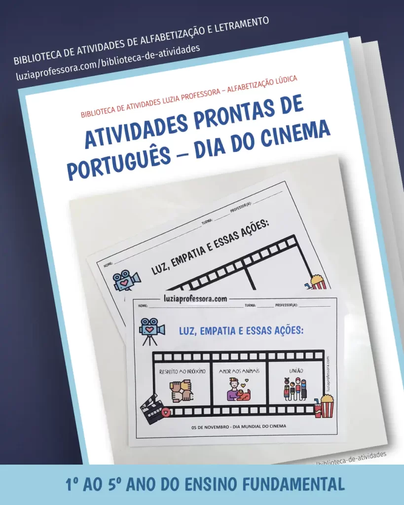 Atividade para o Dia do Cinema