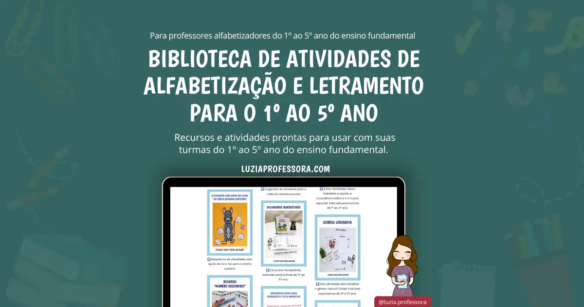 Biblioteca de Atividades de Alfabetização e Letramento