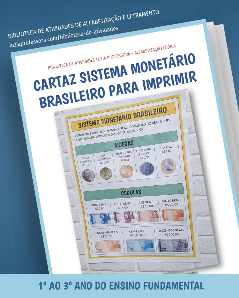 Cartaz Sistema Monetário Brasileiro