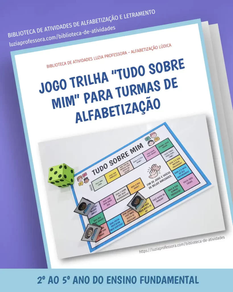 Jogo trilha "Tudo sobre mim"