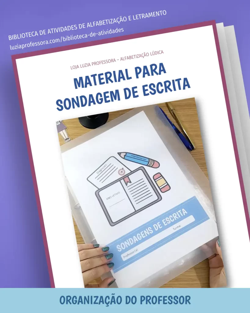 Material para Sondagem de Escrita