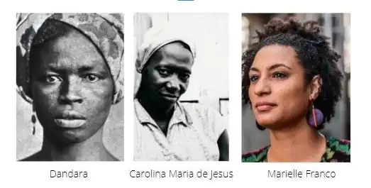 Trabalhe o gênero textual "Biografia" falando sobre mulheres negras que fizeram história