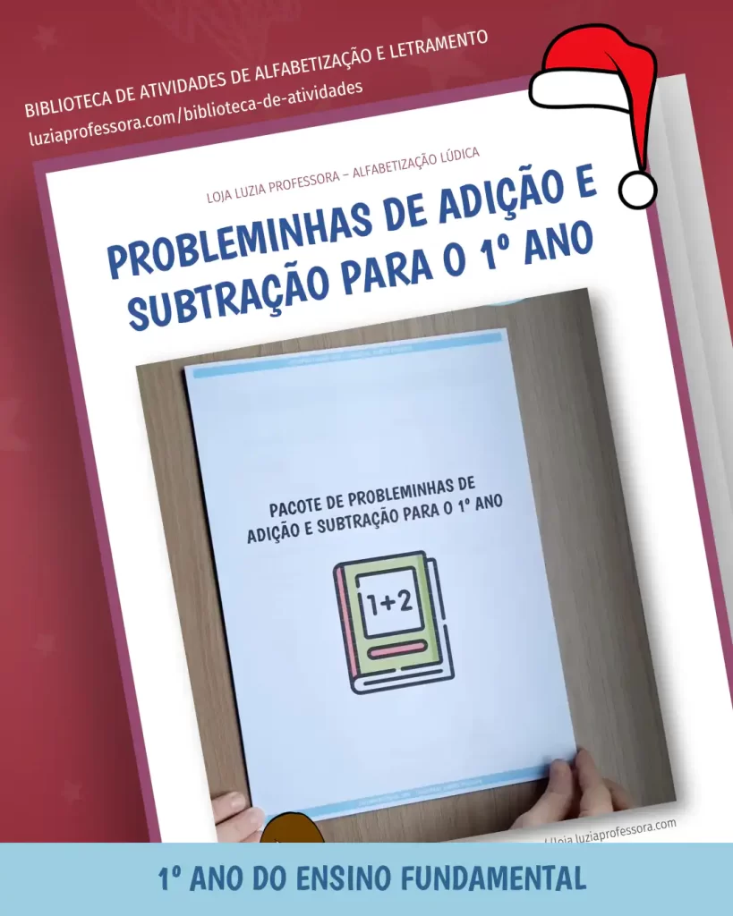 Probleminhas de adição e subtração para o 1º ano