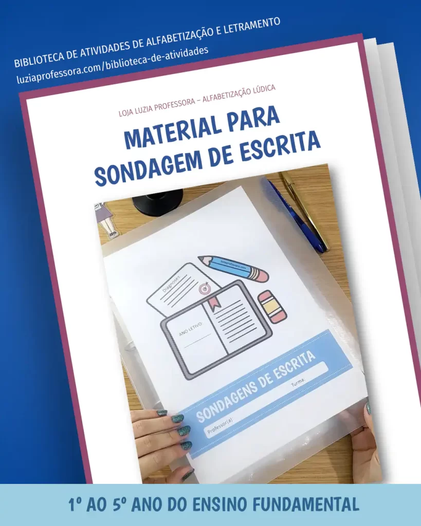 Material para Sondagem de Escrita