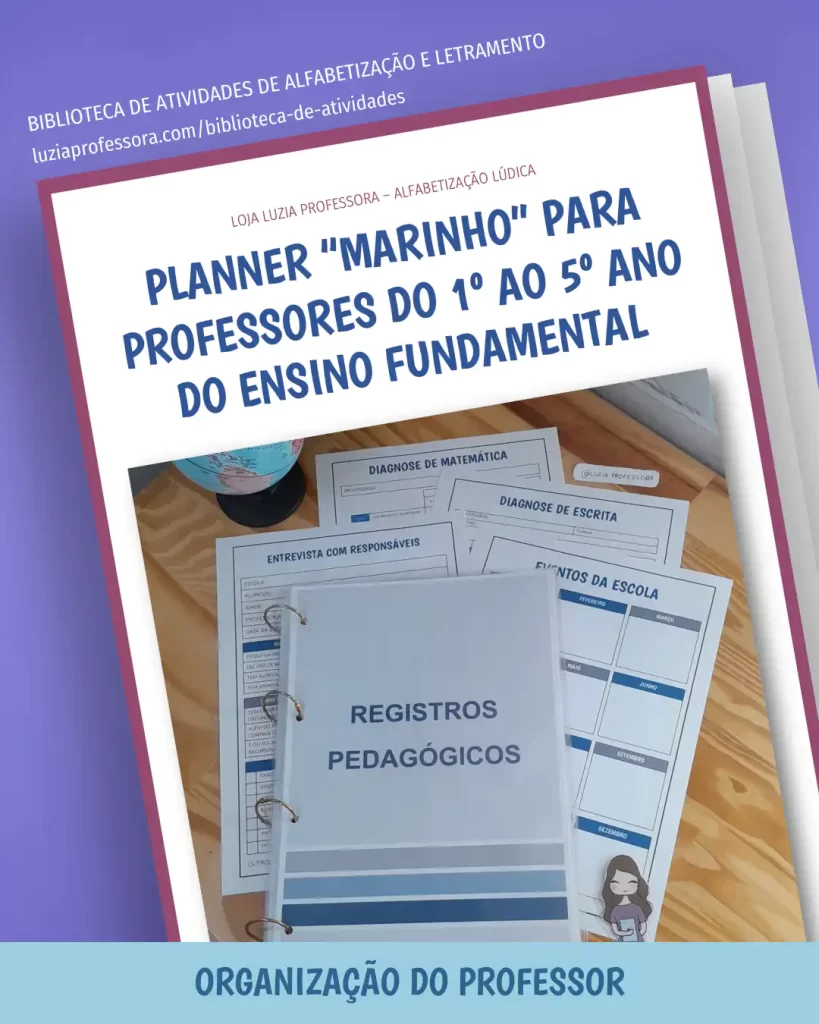 Planner para Professor: "Marinho"