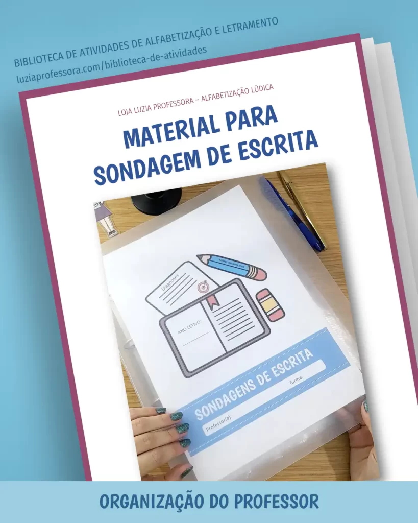 Material para Sondagem de Escrita