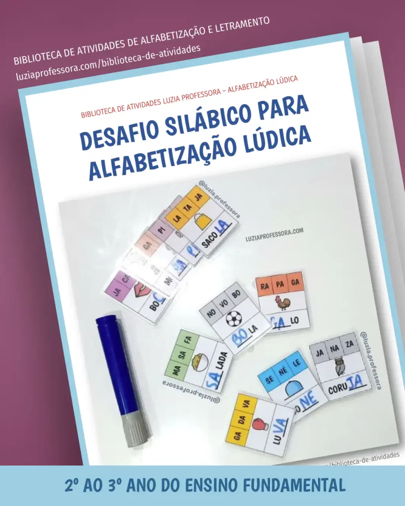 Recurso "Desafio Silábico"