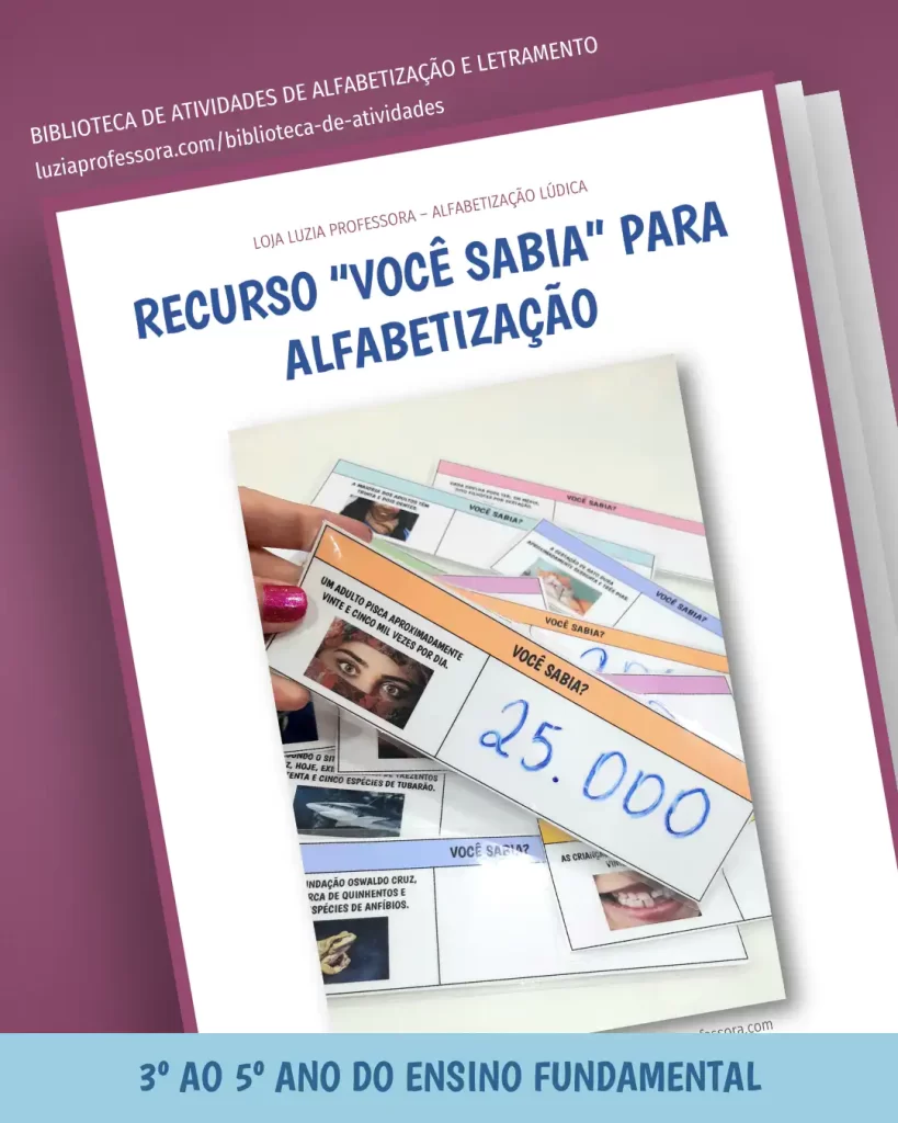 Recurso "Você Sabia"