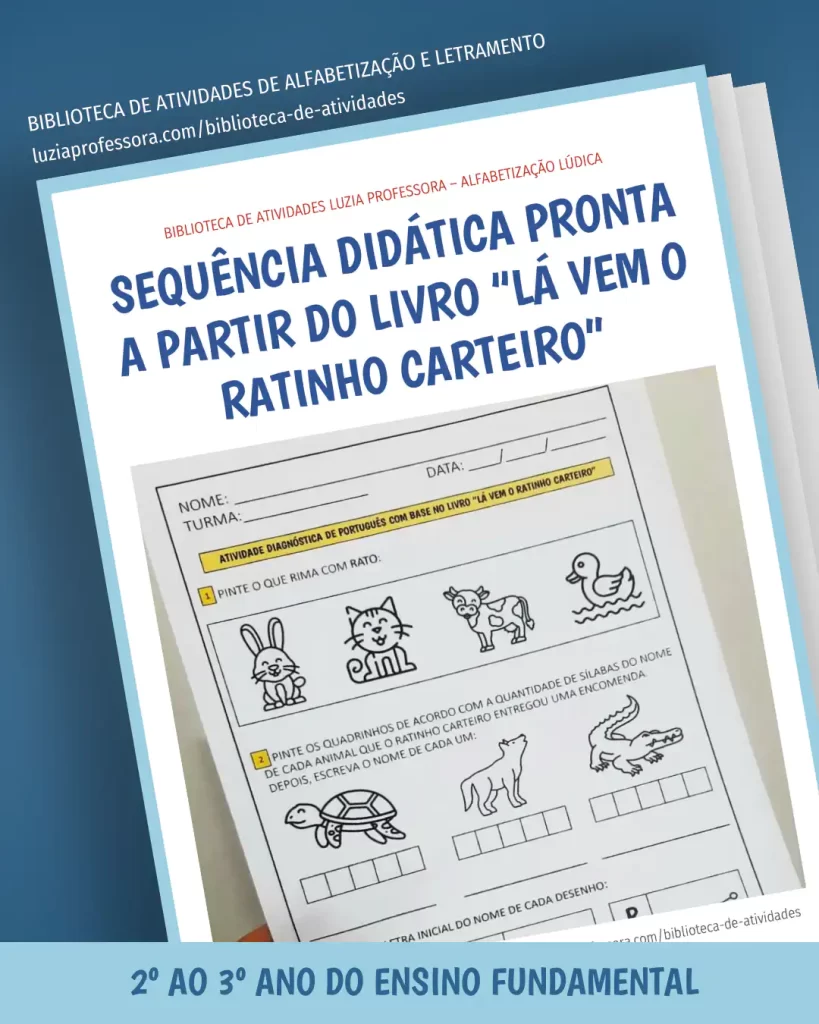 Sequência Didática "Lá vem o Ratinho Carteiro"