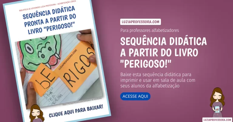 Sequência didática pronta Perigoso