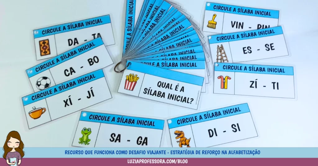 Recurso “Qual é a sílaba inicial”